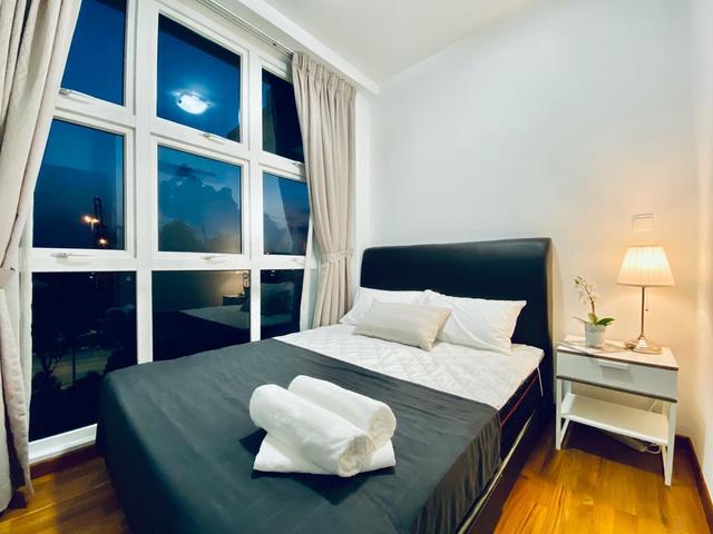 Master and Common bedrooms at Parc Imperial in Pasir Panjang, near NUS