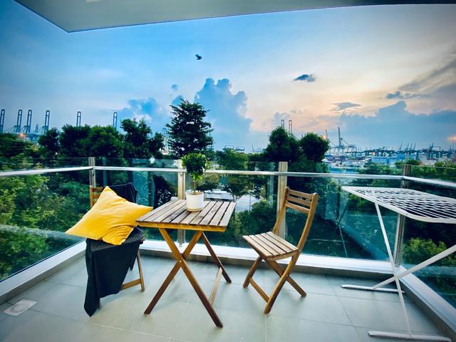 Master and Common bedrooms at Parc Imperial in Pasir Panjang, near NUS