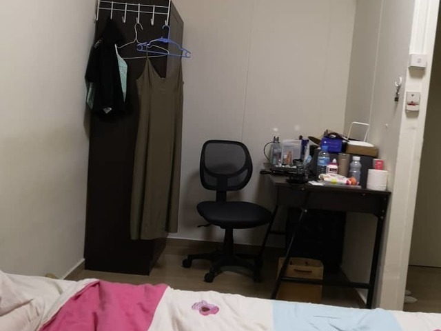 Room for Rent and Spacious Living Hall with day bed