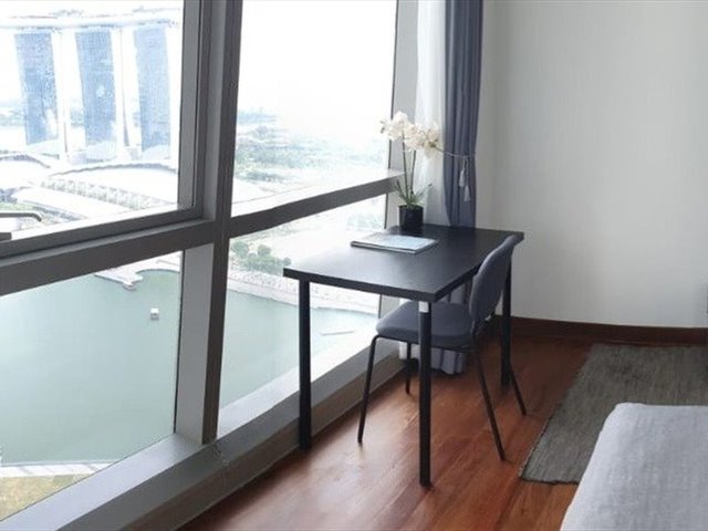 Panoramic views of Marina Bay Sands - Common Room @ Downtown MRT