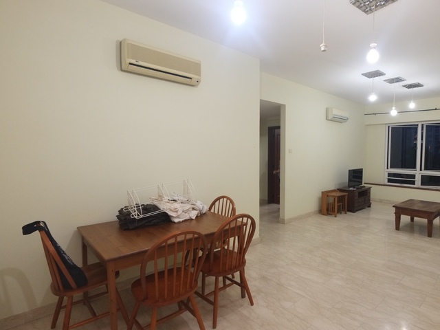 Common room in a 2 bedroom condo