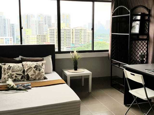 Virtual View Today - Nicely Furnish Common Room - Tiong Bahru MRT