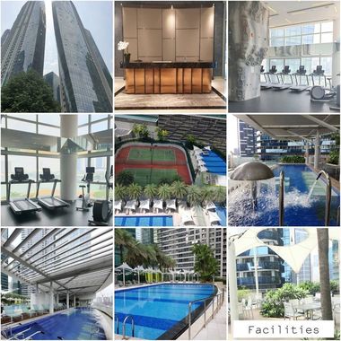 Stunning Marina Bay Sands View - 1 Bedroom unit with Equipped Kitchen