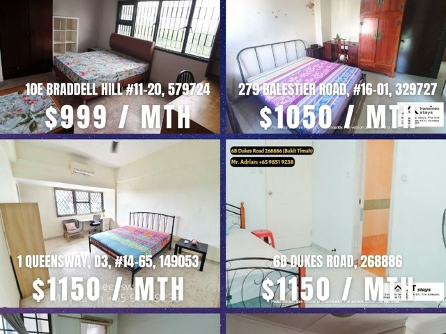 Marymount MRT Gym Pool Tennis Condo - 10E Braddell View