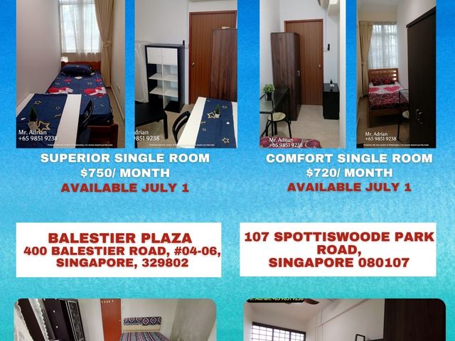Geylang MRT -Esta Ruby - Master Suite Room