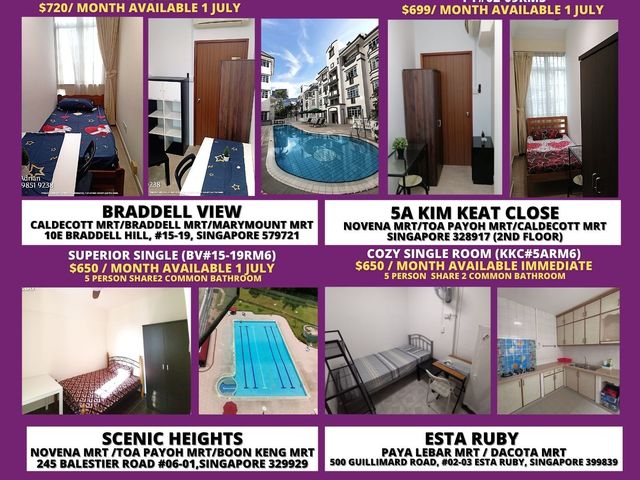 Farrer Park MRT Pool Condo - Scenic Heights