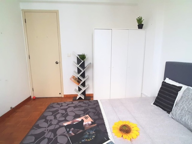 Just right opposite Tiong Bahru MRT - Queen Room for Rent .