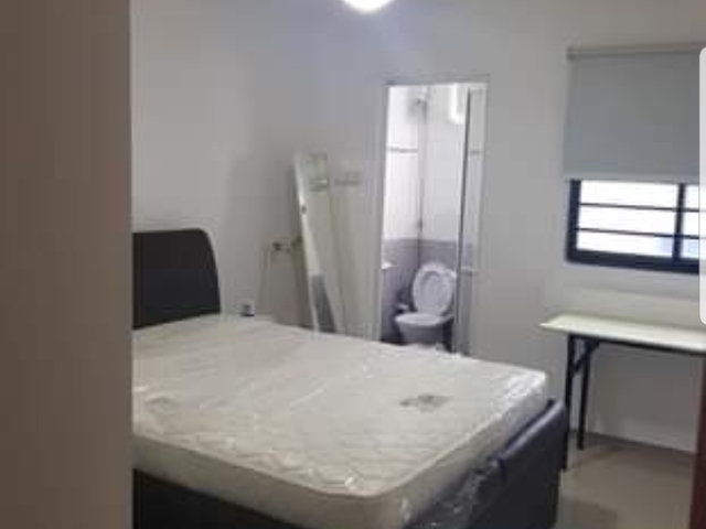 Master bedroom for rent. Newly painted