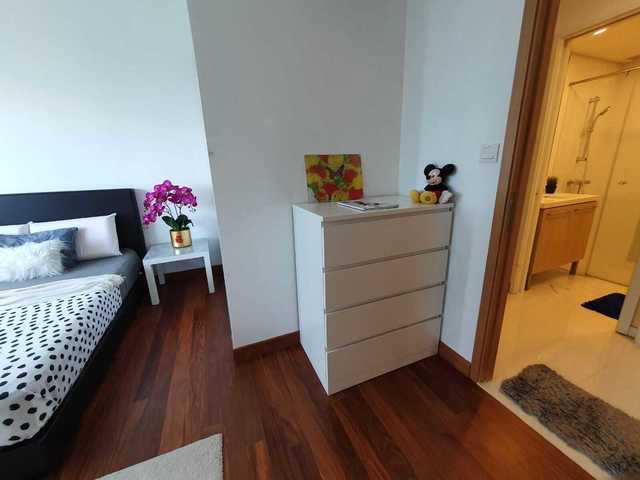 New Furnish Big Room with Private Bathroom - Marina Bay Sands View