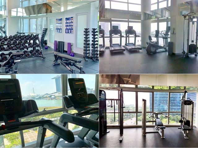 New Furnish Big Room with Private Bathroom - Marina Bay Sands View