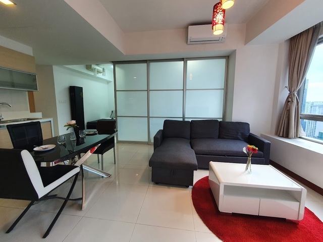 Bay View And Sea View ,Super High Floor Two Bedroom Unit - Full Furnish