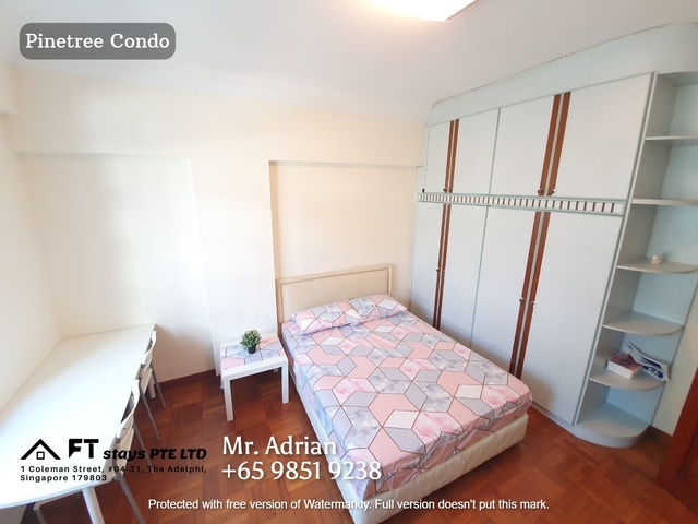 Newton MRT/Near Orchard MRT/Stevens MRT/Pinetree Condo /Available 10 Feb