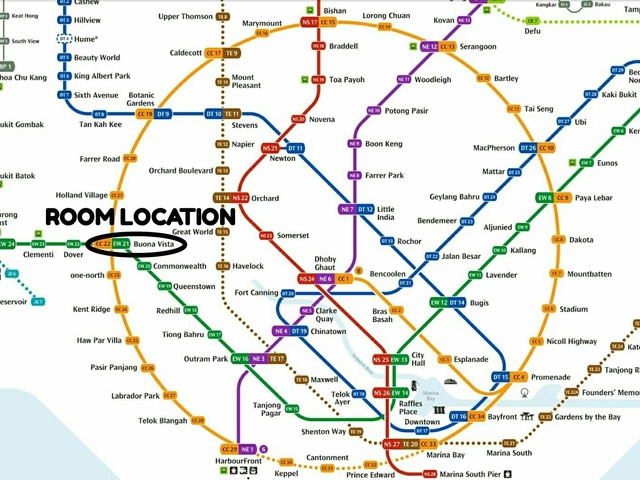 ●LADIES BEDSPACES● @ BUONA VISTA MRT(near A*STAR, NUS, SIM, NUH, SP, ESSEC, MDIS, BIOPOLIS@1-NORTH)