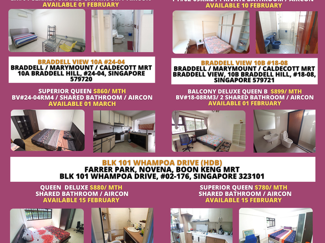 Newton MRT/Near Orchard MRT/Stevens MRT/Pinetree Condo /Available 10 Feb
