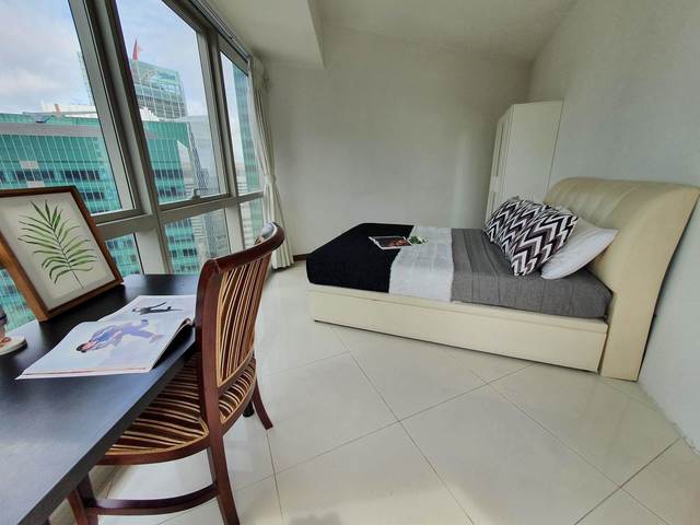 MBFC/Marina Bay Sands/Shenton WAY - CBD Queen Room - Super High Floor Unit