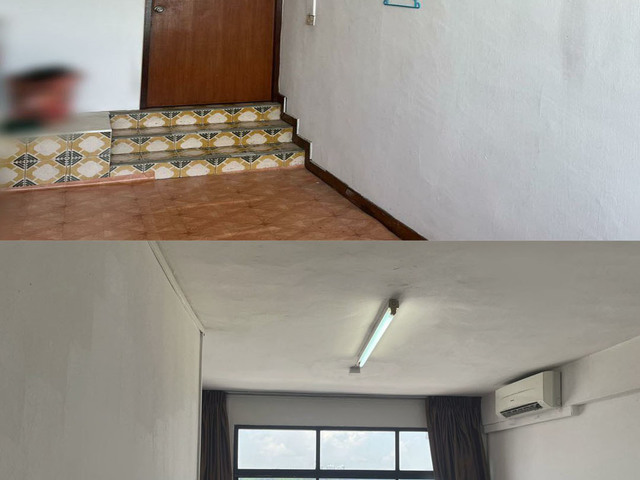 Condo Common Room with Shared Bathroom