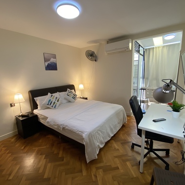 Vision co-living master bedroom