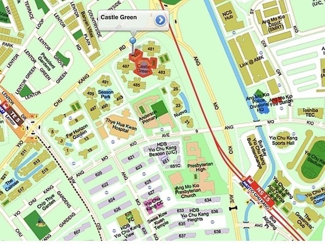 Castle Green Condo. 3 Bedrooms+Maid's room+3 toilets. No Agent Fee. Near 2 MRT. Spacious, Cozy Home.