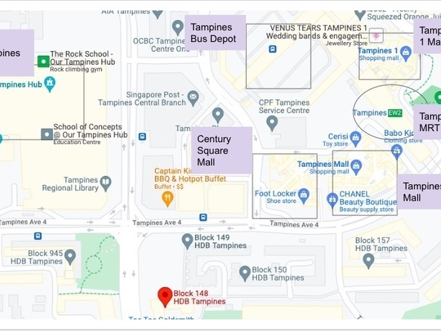 Executive Maisonette for Rent_Just Next to Tampines MRT, Bus Depot and 4 Malls