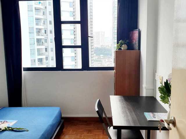 Nearby MRT - Just inside CBD - Tiong Bahru , Full Furnish Big Queen Room
