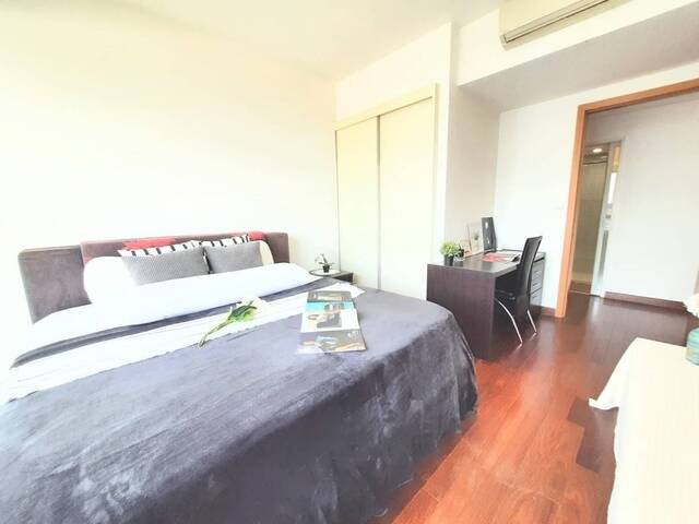 Marina Bay Sands View , Full Furnish Studio unit with Kitchen . Downtown MRT!