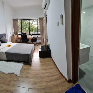 Outdoor Balcony En-suite Master Bedroom - Tiong Bahru MRT