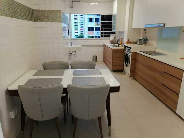 Rental of entire HDB apartment Block 861 Yishun Ave 4