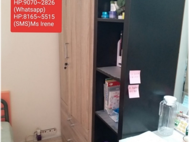 金文泰Clementi 有房出租两人一起房(只限女性)