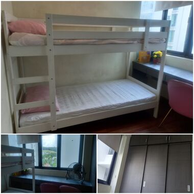 Condo Room for rent with Bathroom: Single or Twin sharing