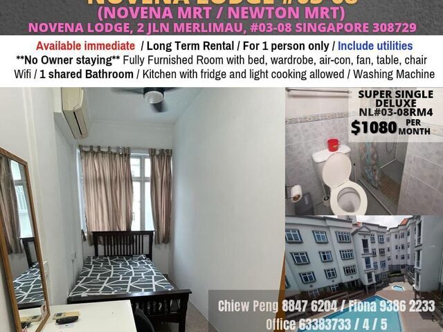 Room For Rent Novena Singapore Novena Mrt Mount Pleasant Mrt