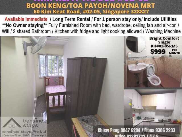 Room For Rent Toa Payoh Singapore Novena Mrt Boon Keng Mrt Toa