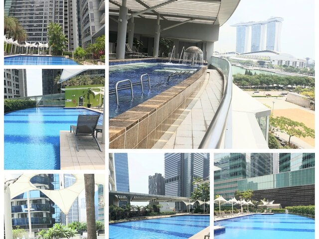 Rare high floor panoramic view of Marina Bay Sands - Big Master Room for Rent