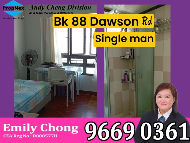 π₯π’π‘Bk 88 Dawson Rd(Queenstown mrt)$1100 single manπ₯π΅π‘