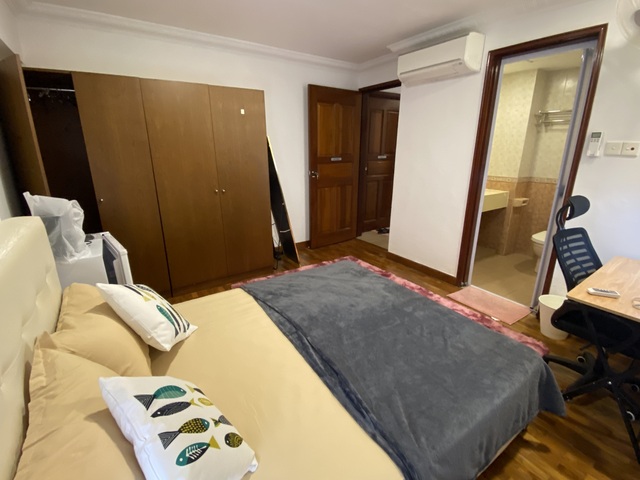 Vision co-living master bedroom