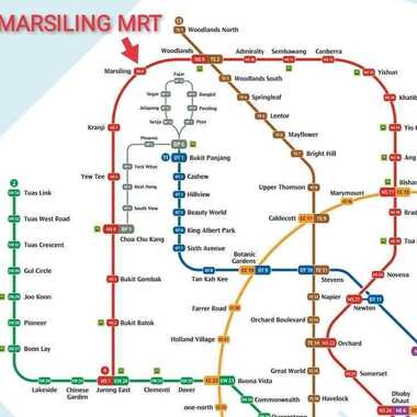 5MINS Walk to MARSILING MRT HDB WHOLE UNIT JUST 5 YEARS ALL RACES MAX 4 PERSON