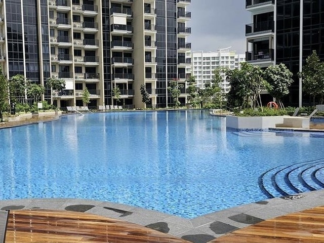 Brand new condo 1br+1 for rent. Sengkang Grand Residences. Buangkok MRT