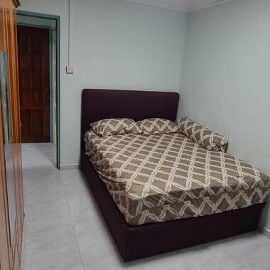 Master bedroom at Bukit Merah