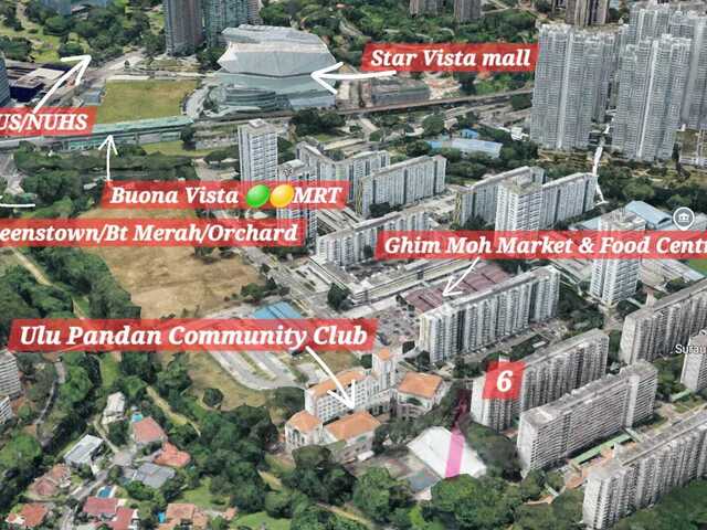 ●LADY BEDSPACES● @🟢🟡BUONA VISTA MRT(near A*STAR, NUS, SIM, NUH, SP, ESSEC, MDIS, BIOPOLIS@1N