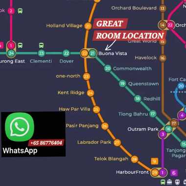 ●LADY BEDSPACES● @ 🟢🟡BUONA VISTA MRT(near A*STAR, NUS, SIM, NUH, SP, ESSEC, MDIS, BIOPOLIS@1N