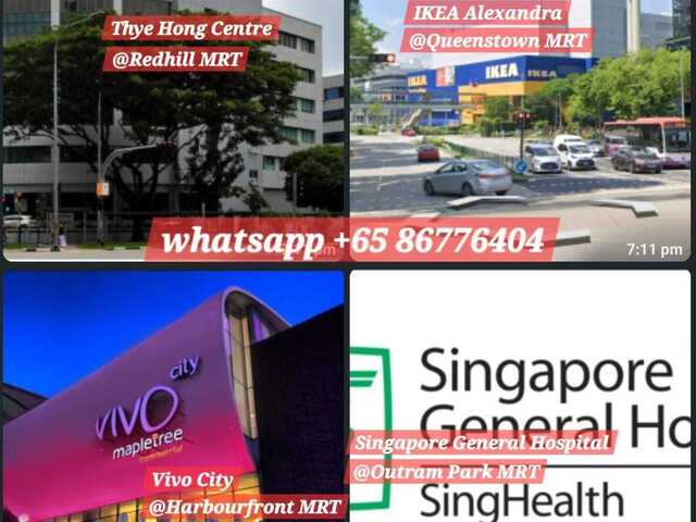 ●LADY BEDSPACES●@🟢🟡BUONA VISTA MRT(near A*STAR, NUS, SIM, NUH, SP, ESSEC, MDIS, BIOPOLIS@1North