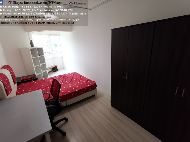 Jurong East MRT / Toh Guan MRT / Chinese Garden MRT/ Common Room / 2 Dec Available / No Agent Fee