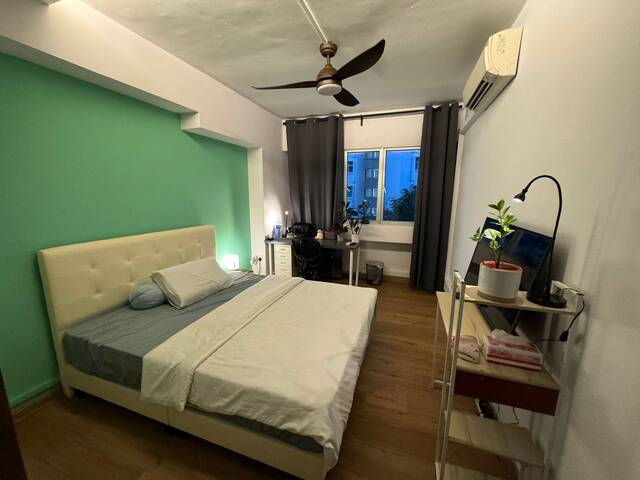 Spacious and fully furnished common bedroom for rent