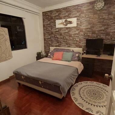 3 months - 6 months Short Term luxurious Double Room with Private Bathroom (Female only)