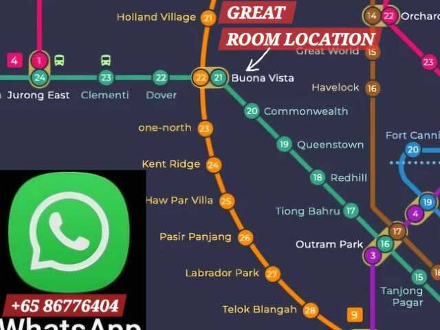 ●LADY BEDSPACES● @ 🟢🟡BUONA VISTA MRT(near A*STAR, NUS, SIM, NUH, SP, ESSEC, MDIS, BIOPOLIS@1N