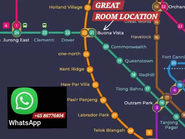 ●LADY BEDSPACES●@🟢🟡BUONA VISTA MRT(near A*STAR, NUS, SIM, NUH, SP, ESSEC, MDIS, BIOPOLIS@1North