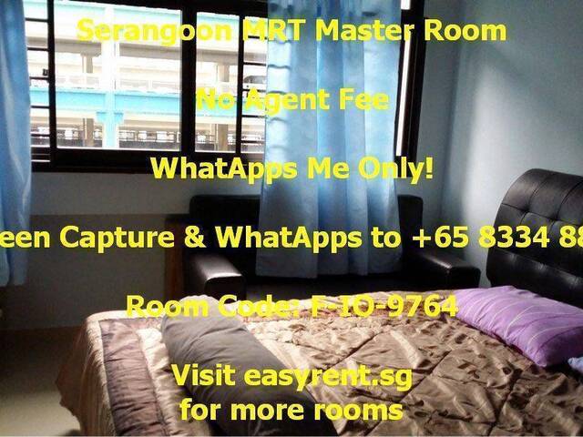 Hougang MRT Master Room