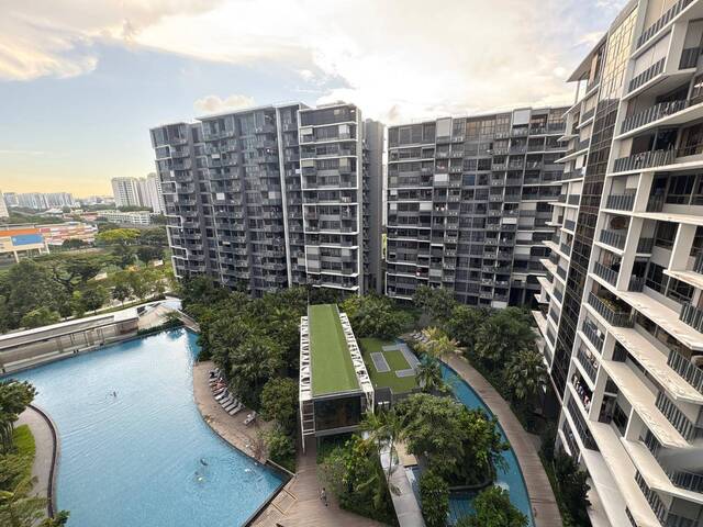 Fully furnished master bedroom in accessible location