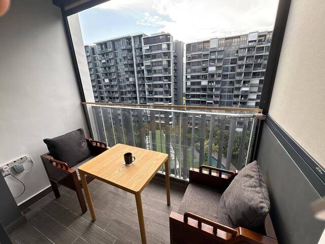 Fully furnished master bedroom in accessible location