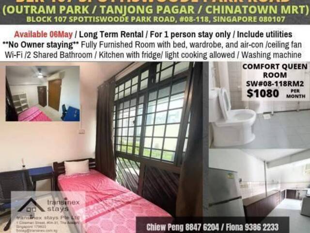 Room For Rent - Spottiswoode 107