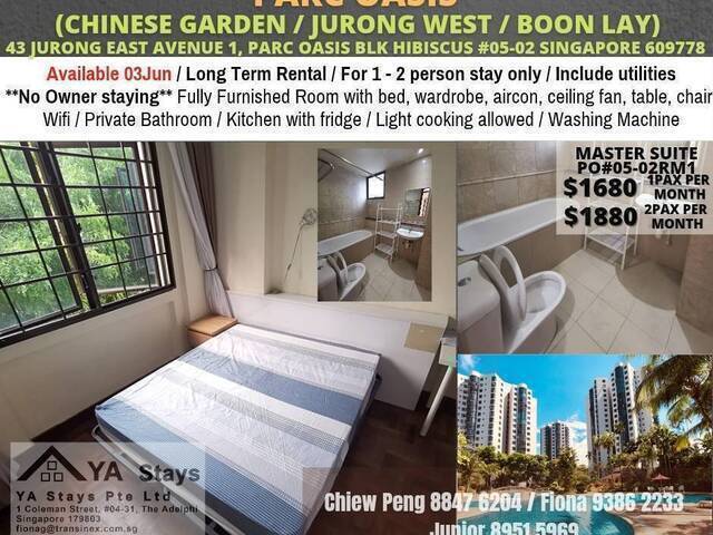 Room For Rent - Near Chinese Garden MRT